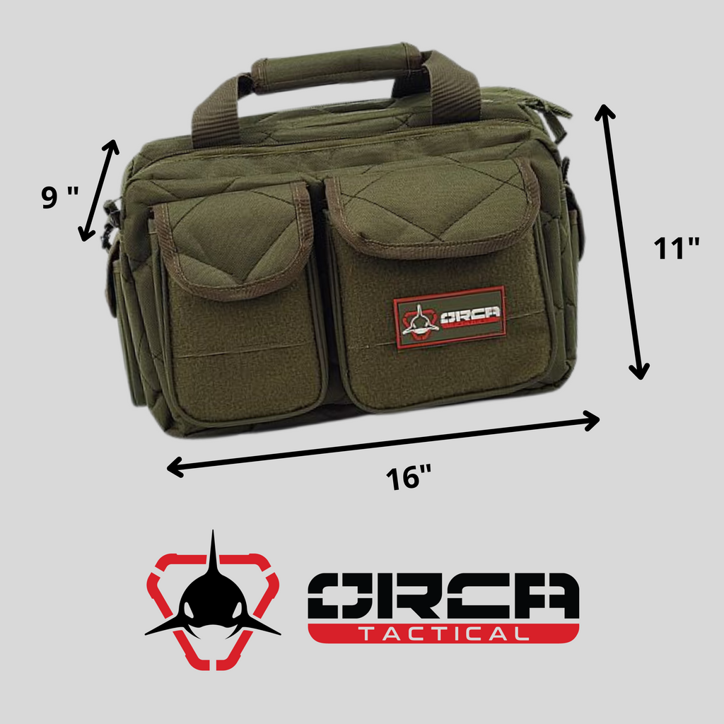 ProCase Tactical Gun Range Bag, Deluxe Pistol Shooting Range